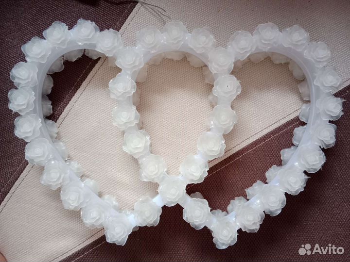 Светящиеся сердца