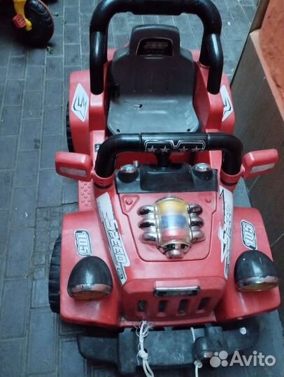 Детский электромобиль мотоцикл бу