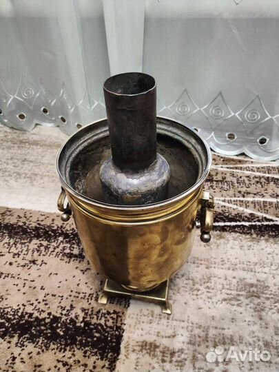 Самовар угольный старинный