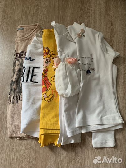 Вещи пакетом для девочки 110-116
