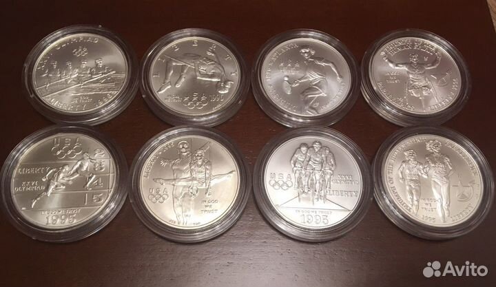 Набор Олимпиада Атланта 1996. Серебро