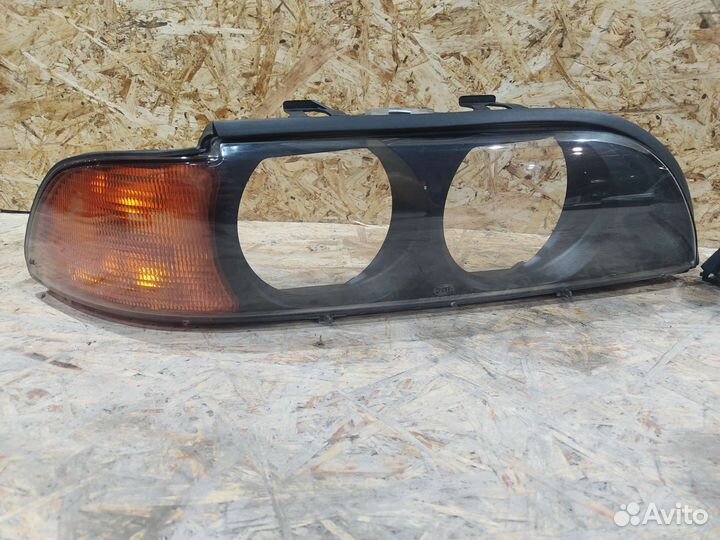 Стекла маски фар BMW E39 дорестайлинг