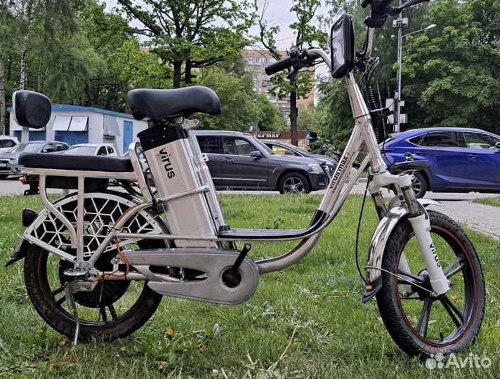 Электровелосипед колхозник virus 60v 500w