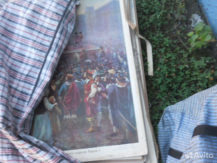 Винтажные плакаты СССР на картоне 1948 -1972