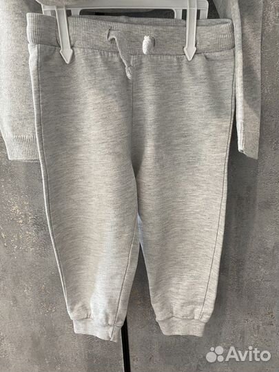 Костюм серый детский 74-80