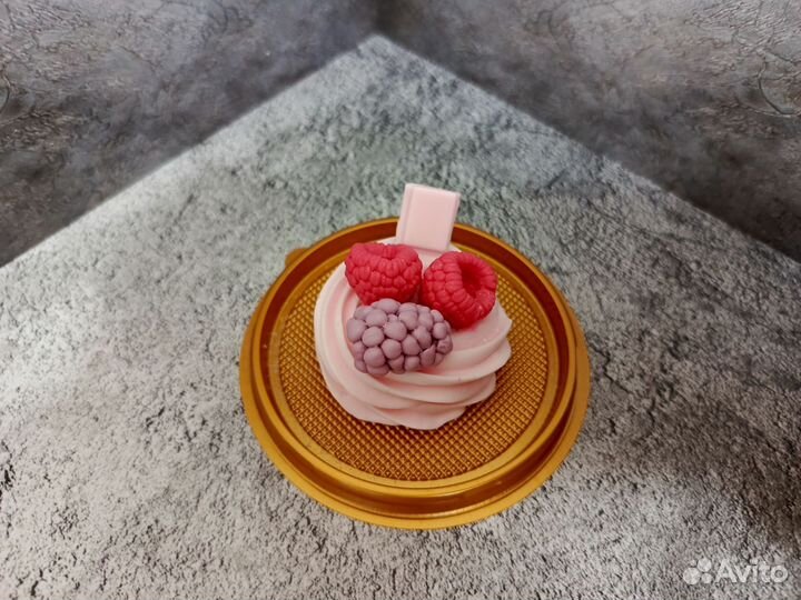 Мыло ручной работы Безе розовое