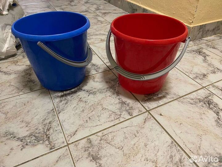 Ведра пластиковые 10л цена за 2шт
