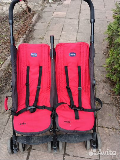 Детские коляски для двойни бу
