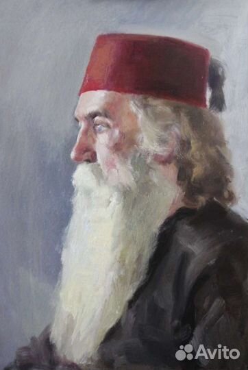 Картина маслом. Картон