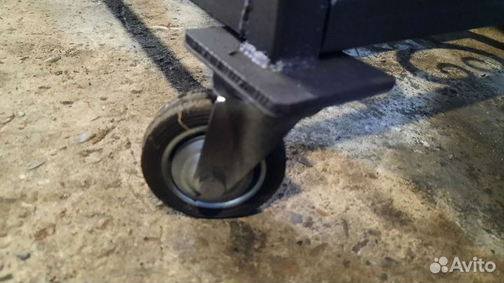 Мангал с печью под казан