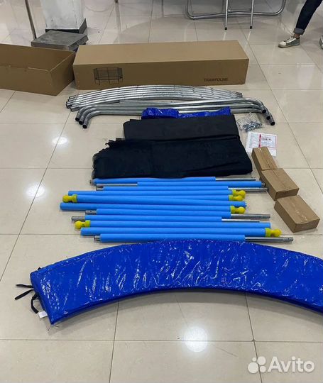 Батут новый с сеткой