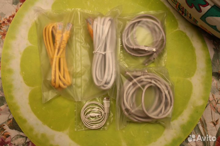 Сетевой кабель 1метр 1,5метра 2метра