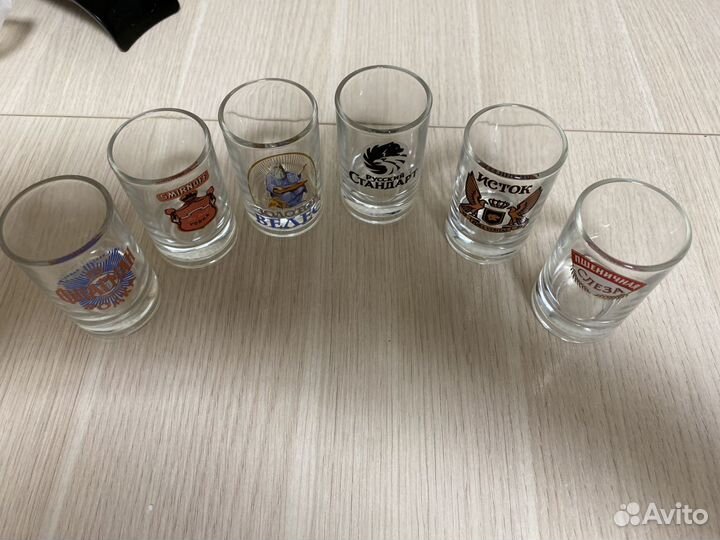 Рюмки новые