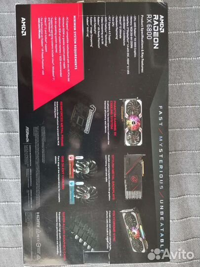 Видео карты rx 6800