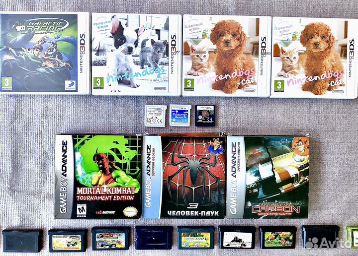 Игры для Nintendo GameBoy, GBA, DS, 3DS