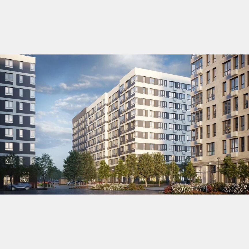 Квартира-студия, 28,3 м², 9/9 эт.