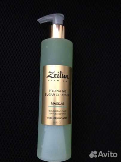 Сахарный увлажняющий гель для умывания masdar