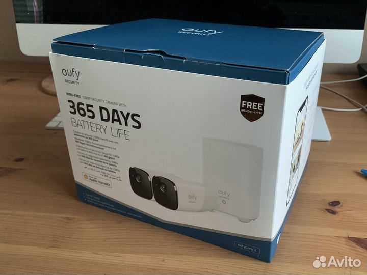 Беспроводное видеонаблюдение (2K, Apple Homekit)