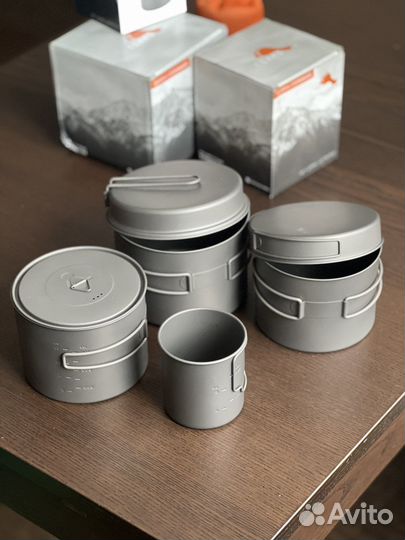 Походная посуда титановая Toaks