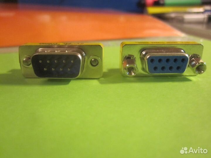 Кабель 220 + переходники DB 9М9М
