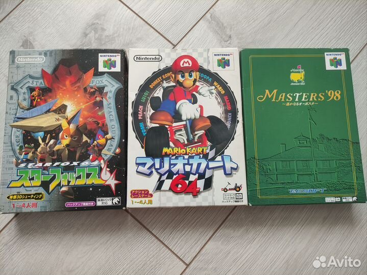 Картриджи Famicom, Super Famicom, Nintendo 64