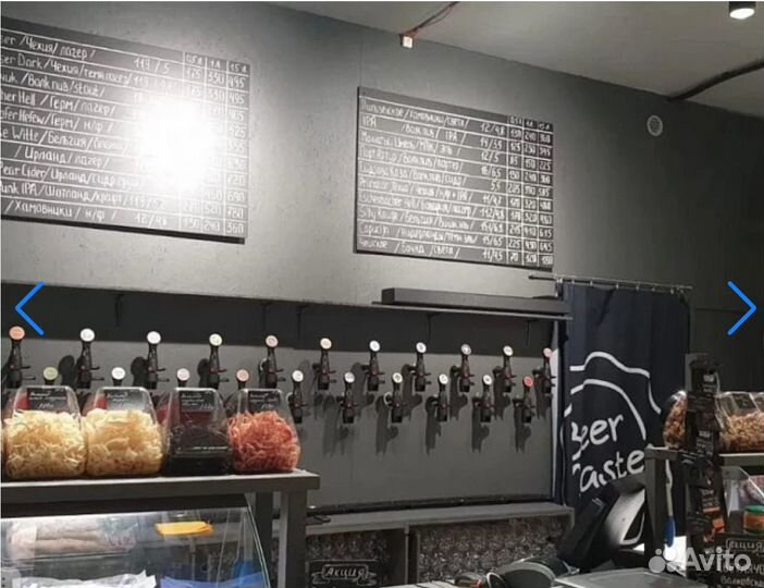 Магазин пива и электронных сигарет в центре города