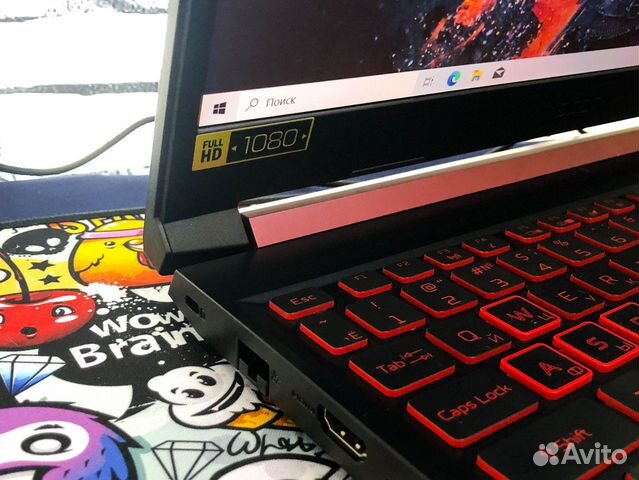 Мощный игровой ноутбук Acer Nitro / I7 / RTX 3060 объявление продам
