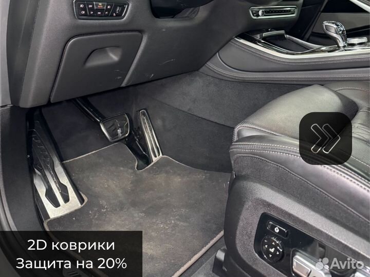 3D коврики в салон на Mitsubishi Pajero 4