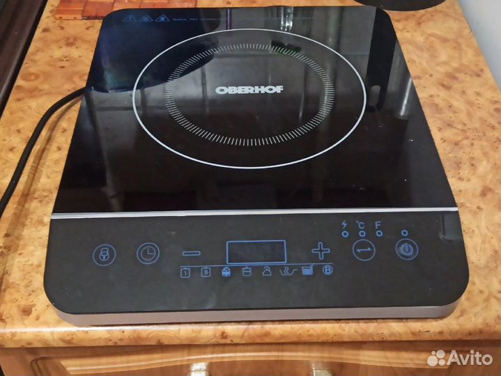 Индукционная плита одноконфорочная oberhof S11