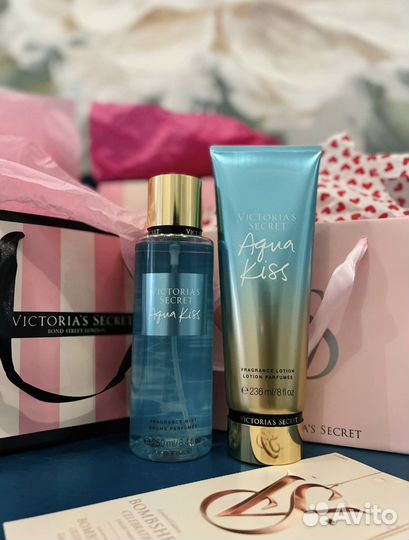 Мист Victoria Secret velvet petals, Aqua Kiss