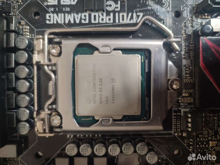 Материнская плата asus z170i pro gaming lga 1151