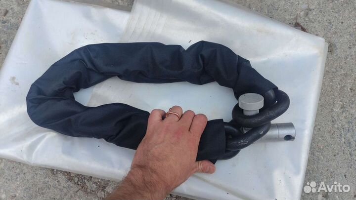 20 мм. противоугонная цепь для мотоцикла скутера