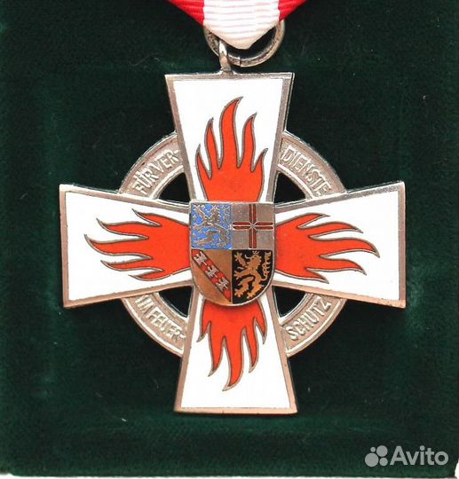 Саар - Почетный крест пожарного (2-ой степени)