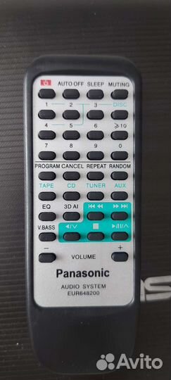Пульт ду panasonic