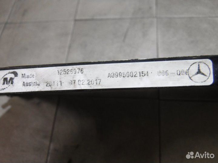 Радиатор кондиционера Mercedes-Benz S-Class W222