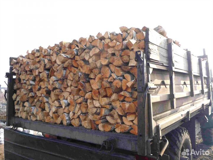 Дрова колотые