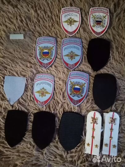 Шевроны и погоны полиции