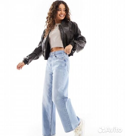 Джинсы Dad jeans ASOS Petite