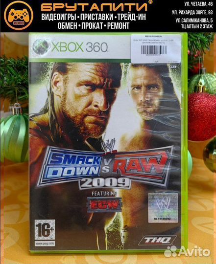 Xbox 360 WWE SmackDown vs RAW 2009