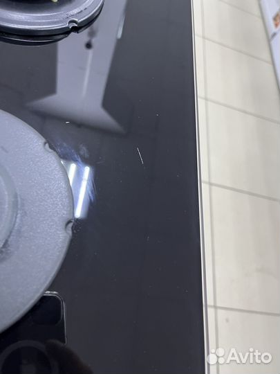 Газовая варочная поверхность Hansa стекло поджиг