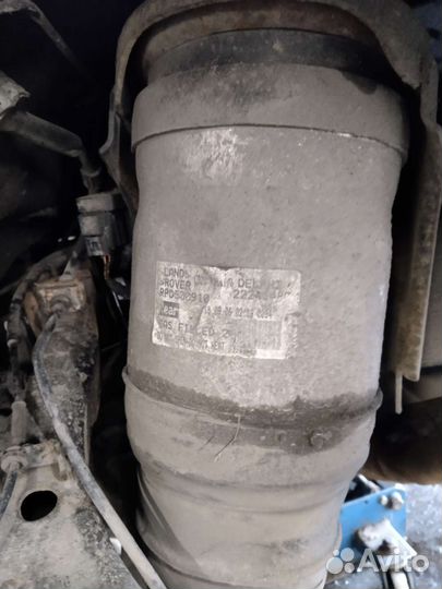 Пневмобаллон на range rover sport