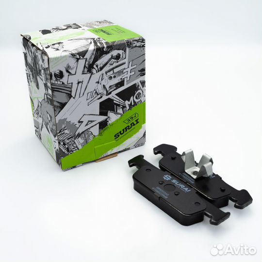 Колодки тормозные Renault Logan