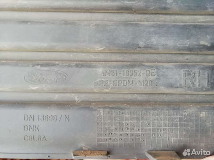 Накладка птф ford focus 2