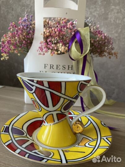 Чайное трио elfenbein и чайная пара