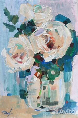 Картина цветы розы