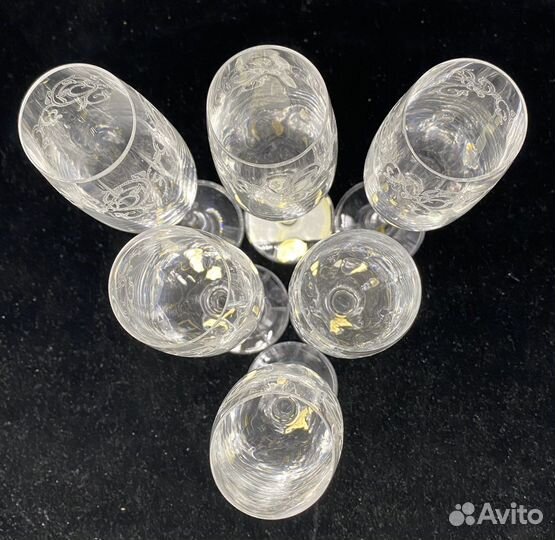 Набор 6 бокалов для шампанского Словакия