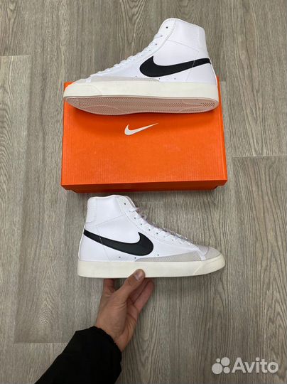 Кроссовки Nike Blazer Mid 77 Vintage White Black