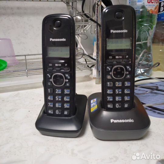 Panasonic Телефон беспроводной (dect) KX-TG1612RUH