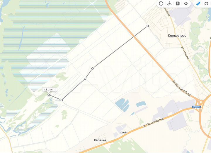 Участок 7,8 сот. (СНТ, ДНП)