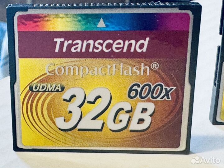 Карта памяти transcend compact flash 32 Gb, 64 Gb